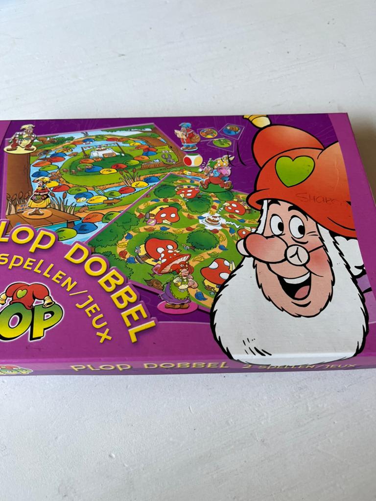 Kabouter Plop dobbelspel, Ophalen of Verzenden, Gebruikt, Jongen of Meisje