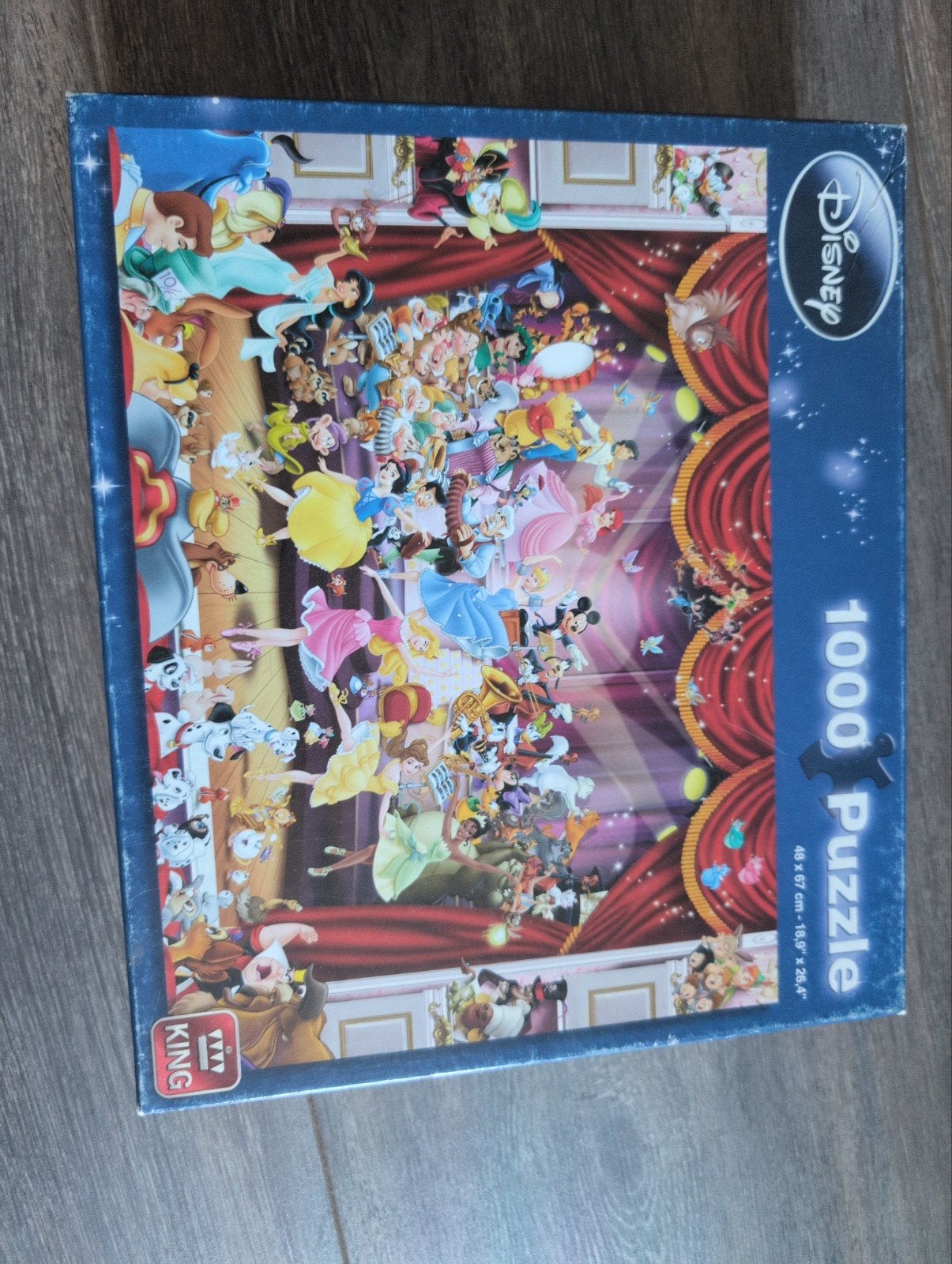 Disney puzzel 1000 stukjes, Ophalen of Verzenden, 500 t/m 1500 stukjes, Zo goed als nieuw