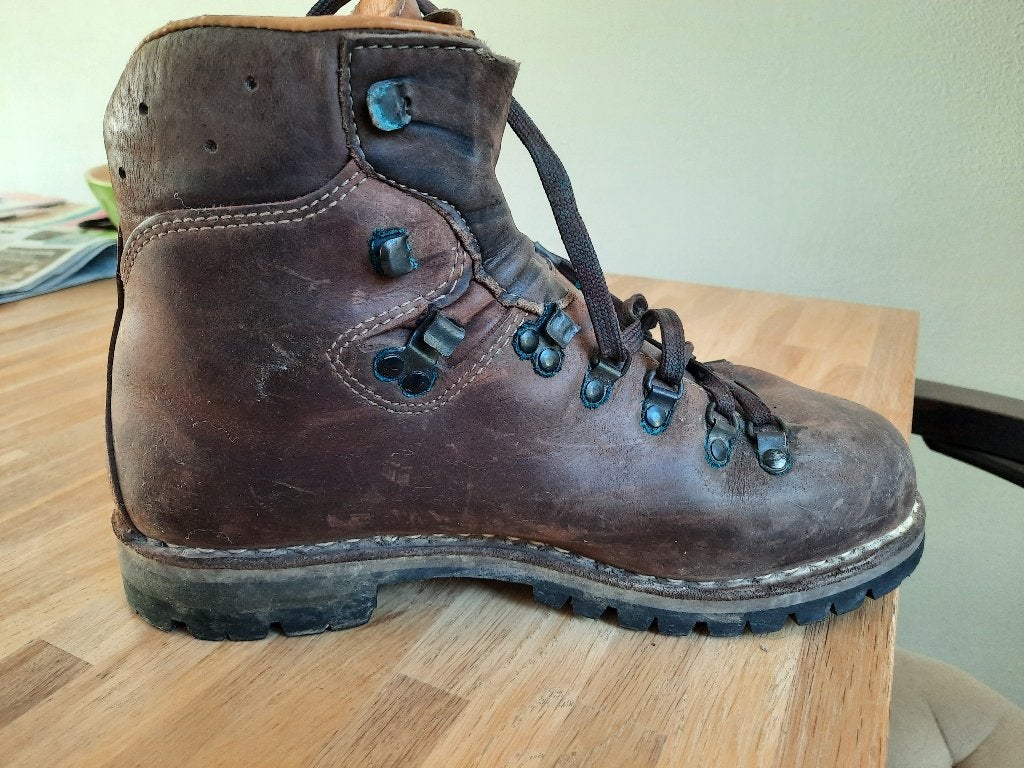 Dames Meindl leren bergschoenen – maat 41.5, Ophalen, Gebruikt, Schoenen