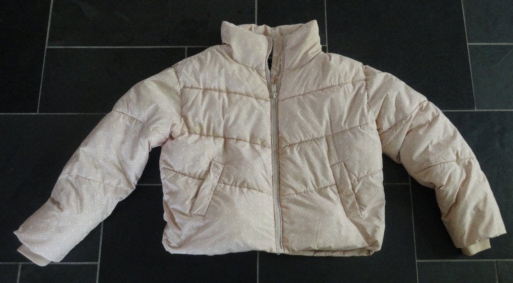Winterjas Dames (mt M) Costes, Kleding | Dames, Jassen | Winter, Zo goed als nieuw, Maat 38/40 (M), Beige, Ophalen of Verzenden