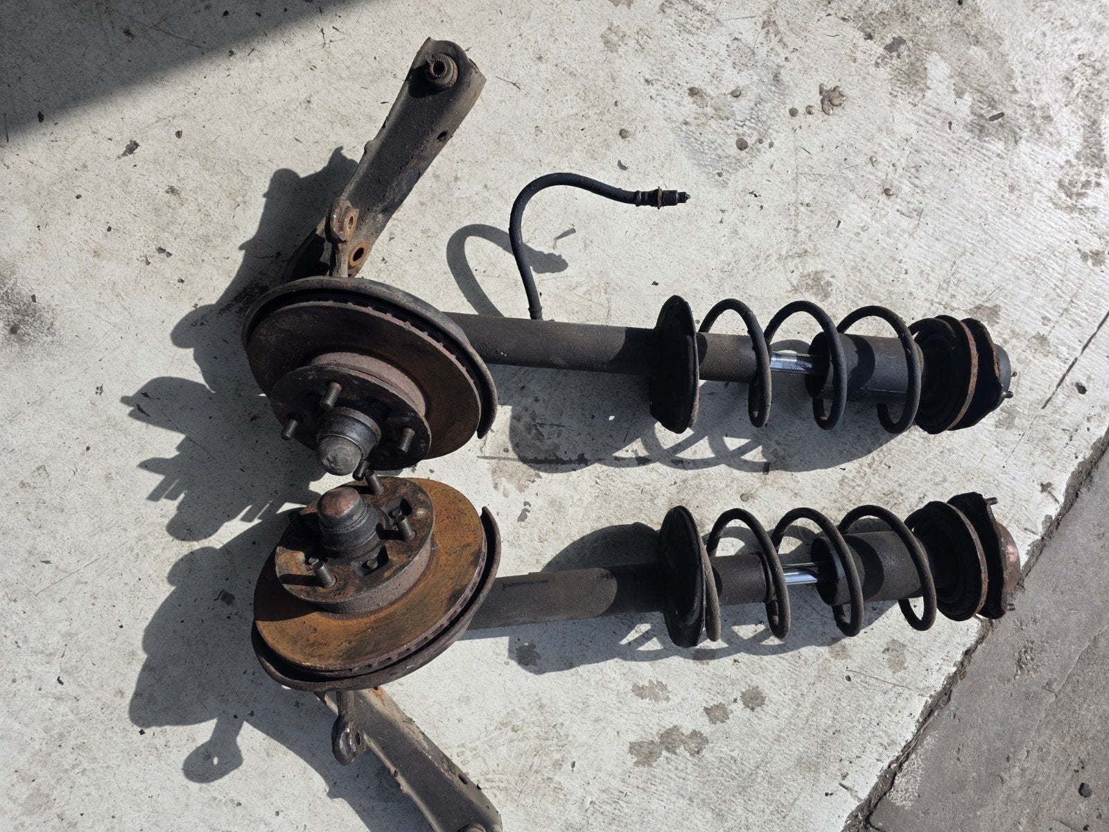 ophanging met remmerij toyota corolla ae86, Ophalen, Gebruikt, Toyota