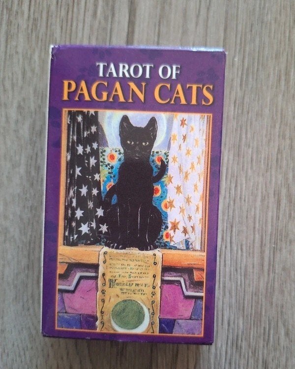 Tarot of Pagan Cats kaartenset, Ophalen of Verzenden, Zo goed als nieuw