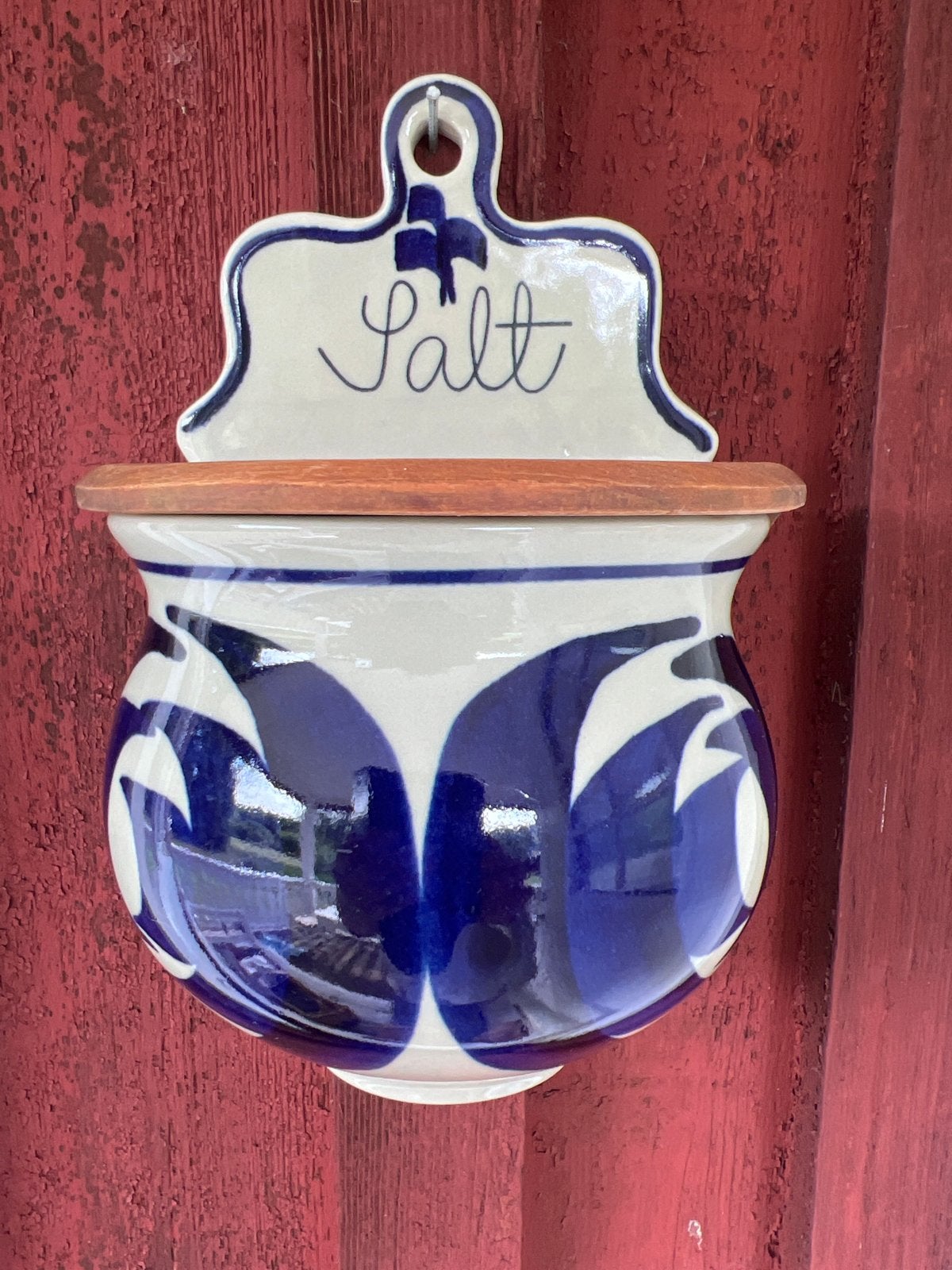 Vintage Rörstrand Zweden Marianne Westman Blauw/Wit Keramiek, Ophalen of Verzenden