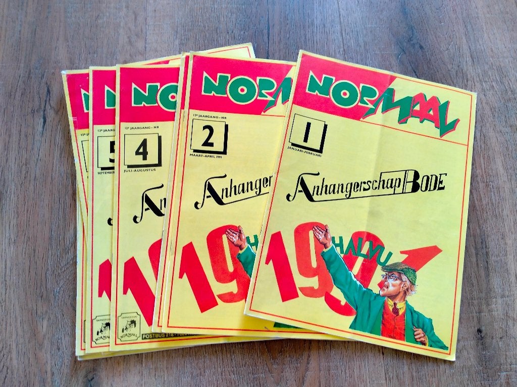 Normaal Anhangerschapsbode 1991 tijdschrift blad jaargang 12, Verzenden, Gebruikt, Boek, Tijdschrift of Artikel