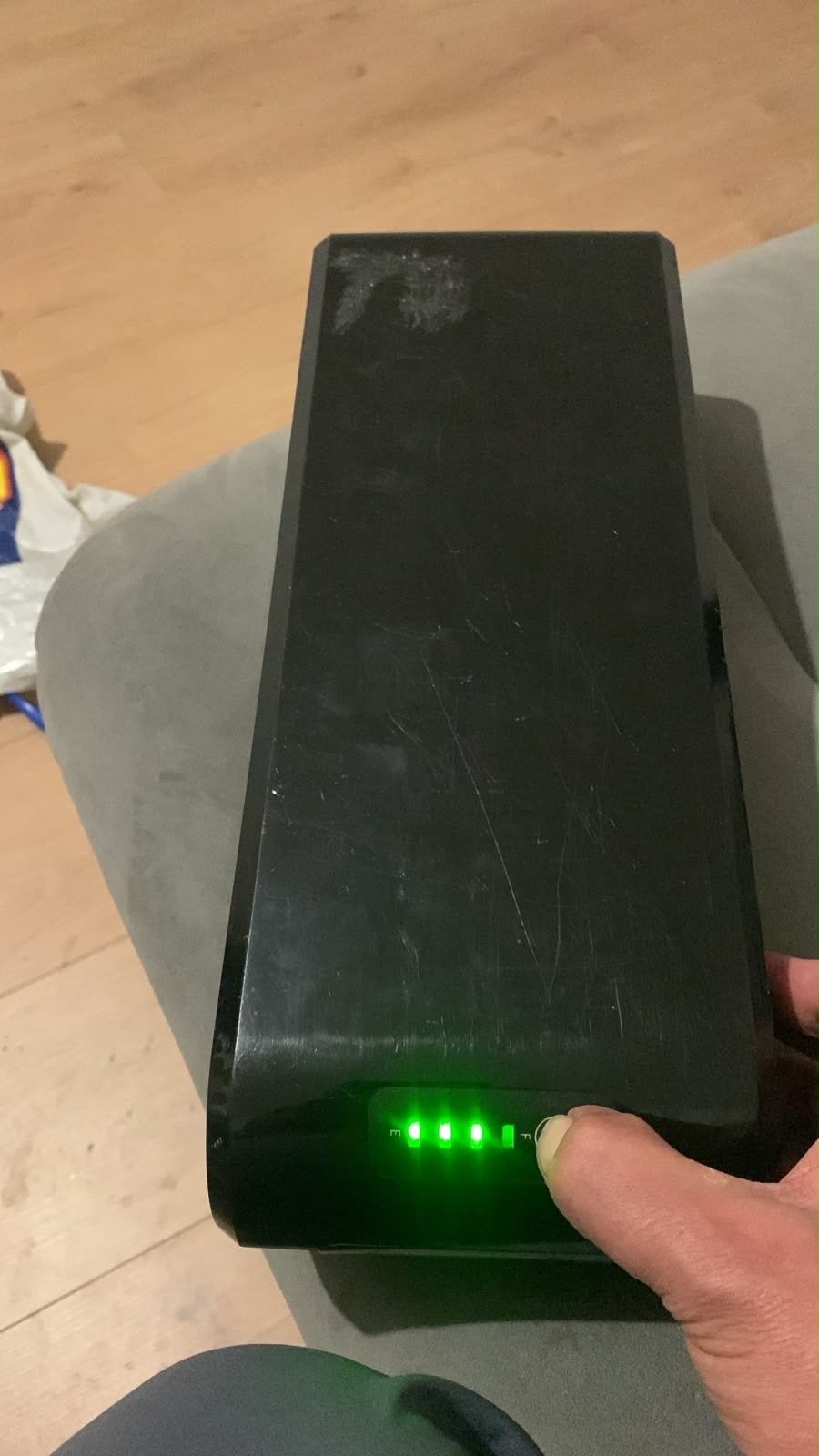 Knaap accu in goede staat, Gebruikt