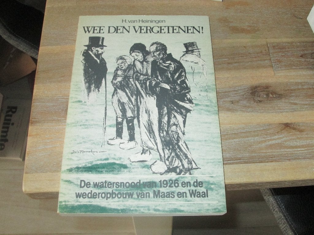H. van Heiningen wee den vergetenen! watersnood 1926, Ophalen of Verzenden, Zo goed als nieuw