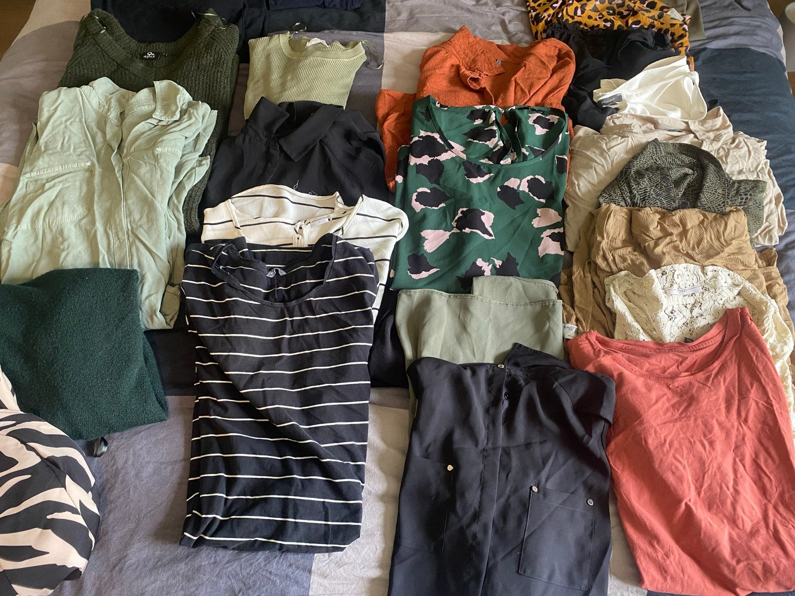 Kledingpakket XL (44-46) diverse merken: jurkjes, blouses, Ophalen of Verzenden, Gedragen, Maat 46/48 (XL) of groter