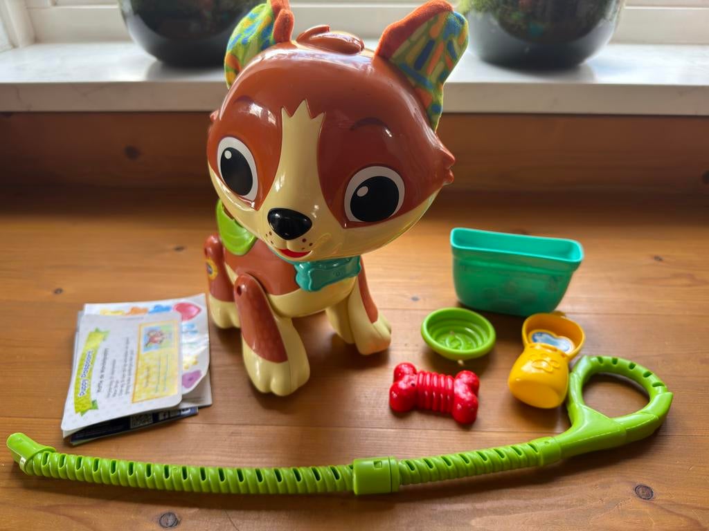 VTech Waffie de Wandelpuppy - Interactief Speelgoed, Ophalen of Verzenden, Zo goed als nieuw, 2 tot 4 jaar