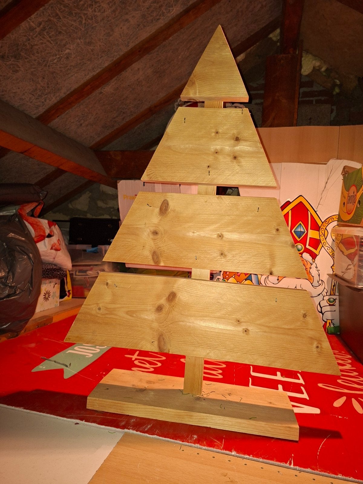 steigerhouten kerstboom., Diversen, Ophalen of Verzenden