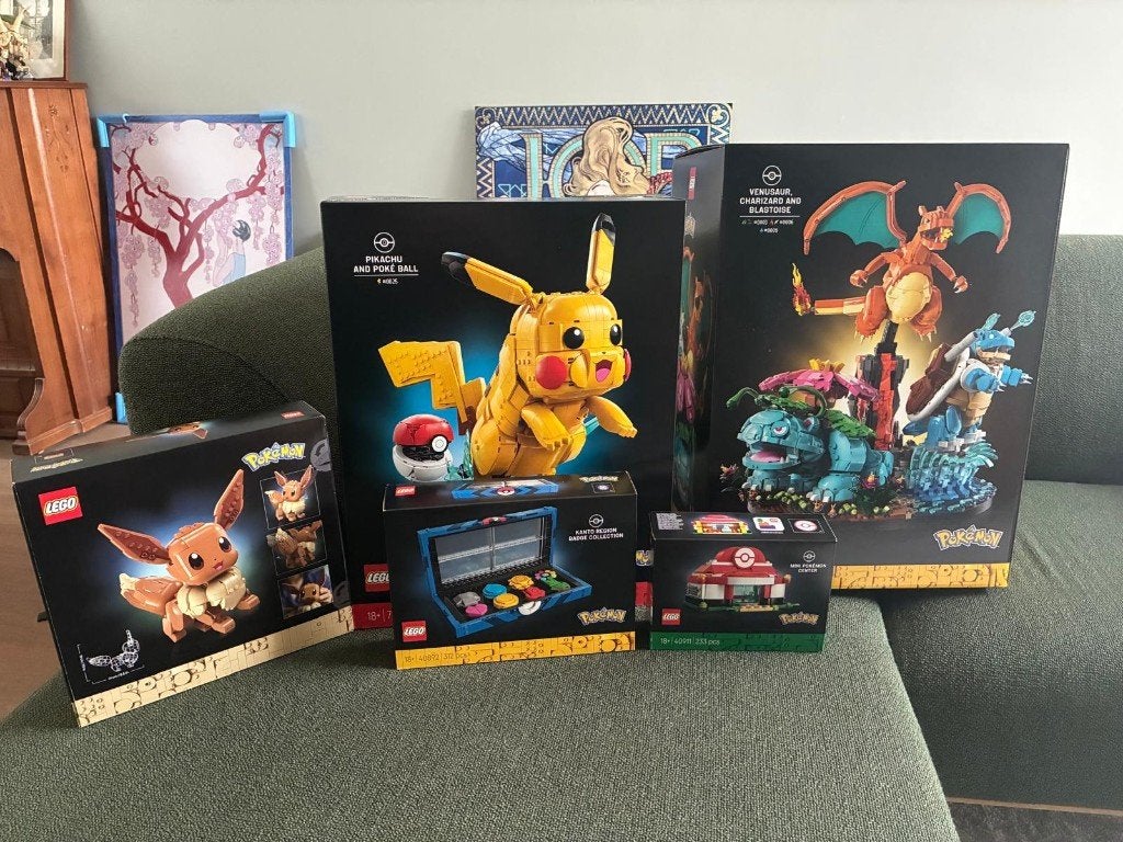 Lego Pokémon set compleet 72151/72152/72153/40911/40892, Ophalen, Compleet, Overige thema's, Lego
