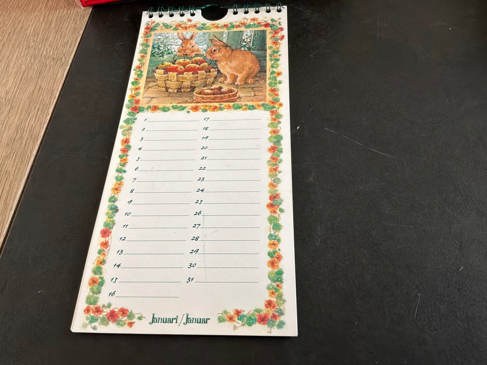 Verjaardags kalender, Diversen, Ophalen of Verzenden, Nieuw