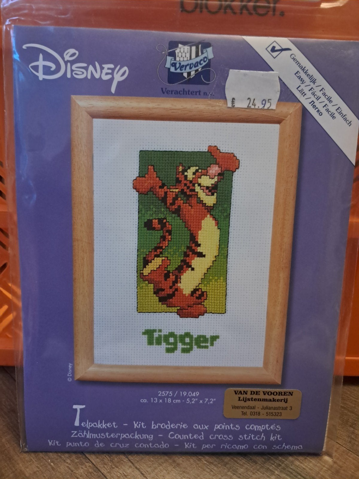 Disney Tigger Borduurpakket - Nieuw, Ophalen of Verzenden, Nieuw, Handborduren, Borduurpakket