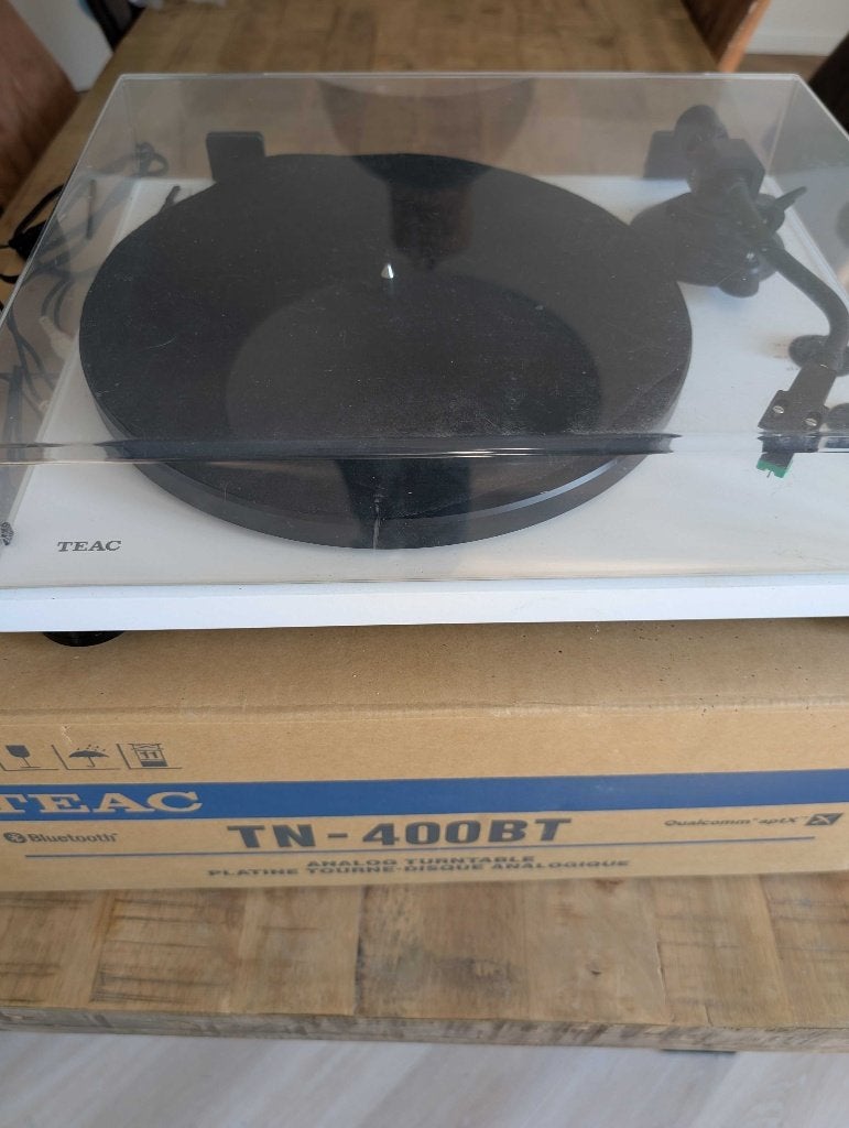 Teac TN-400BT Analoge Platenspeler met Bluetooth, Audio, Tv en Foto, Platenspelers, Ophalen, Gebruikt, Platenspeler, Overige merken