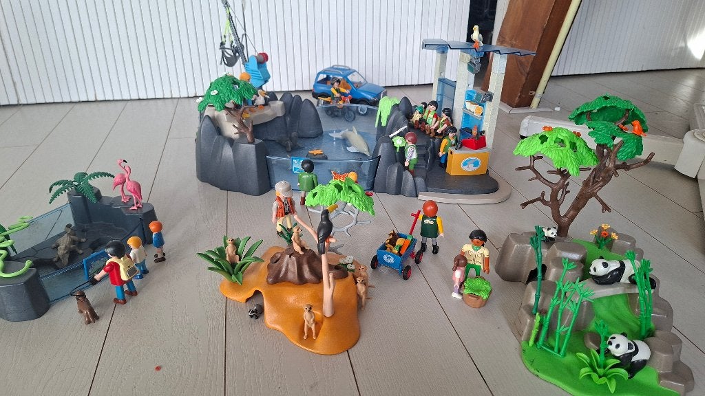 Playmobil wildlife en dolfinarium, Ophalen, Wild life, Gebruikt, Complete set