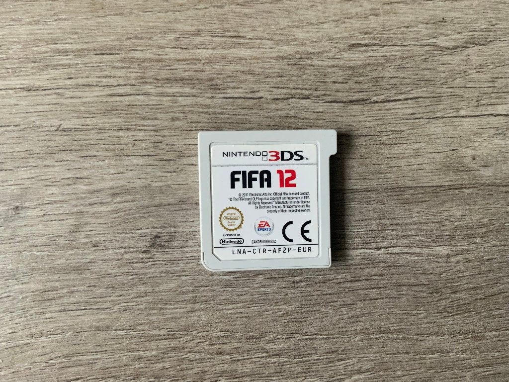 Fifa 12 voor de Nintendo 3DS - Fifa 2012, Spelcomputers en Games, Games | Nintendo 2DS en 3DS, Ophalen of Verzenden, Zo goed als nieuw