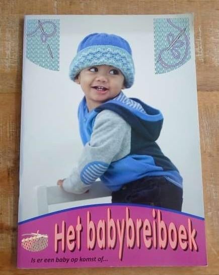 Het babybreiboek - baby breiboek - Anja de Lombart, Hobby en Vrije tijd, Breien en Haken, Verzenden, Zo goed als nieuw, Breien