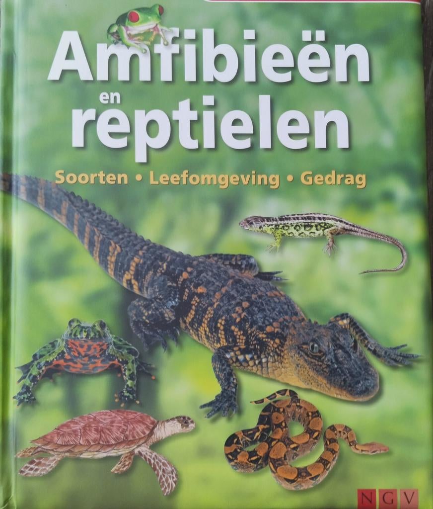 Kennis Compact: Amfibieën en Reptielen - Prachtig Fotoboek, Boeken, Natuur, Zo goed als nieuw, Natuur algemeen, Ophalen of Verzenden