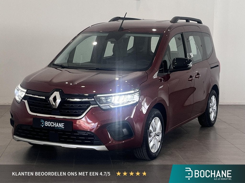 Renault Kangoo 1.3 TCe 130 EDC Equilibre | Trekhaak | Naviga, Gebruikt, Met garantie (alle), Bedrijf, Kangoo