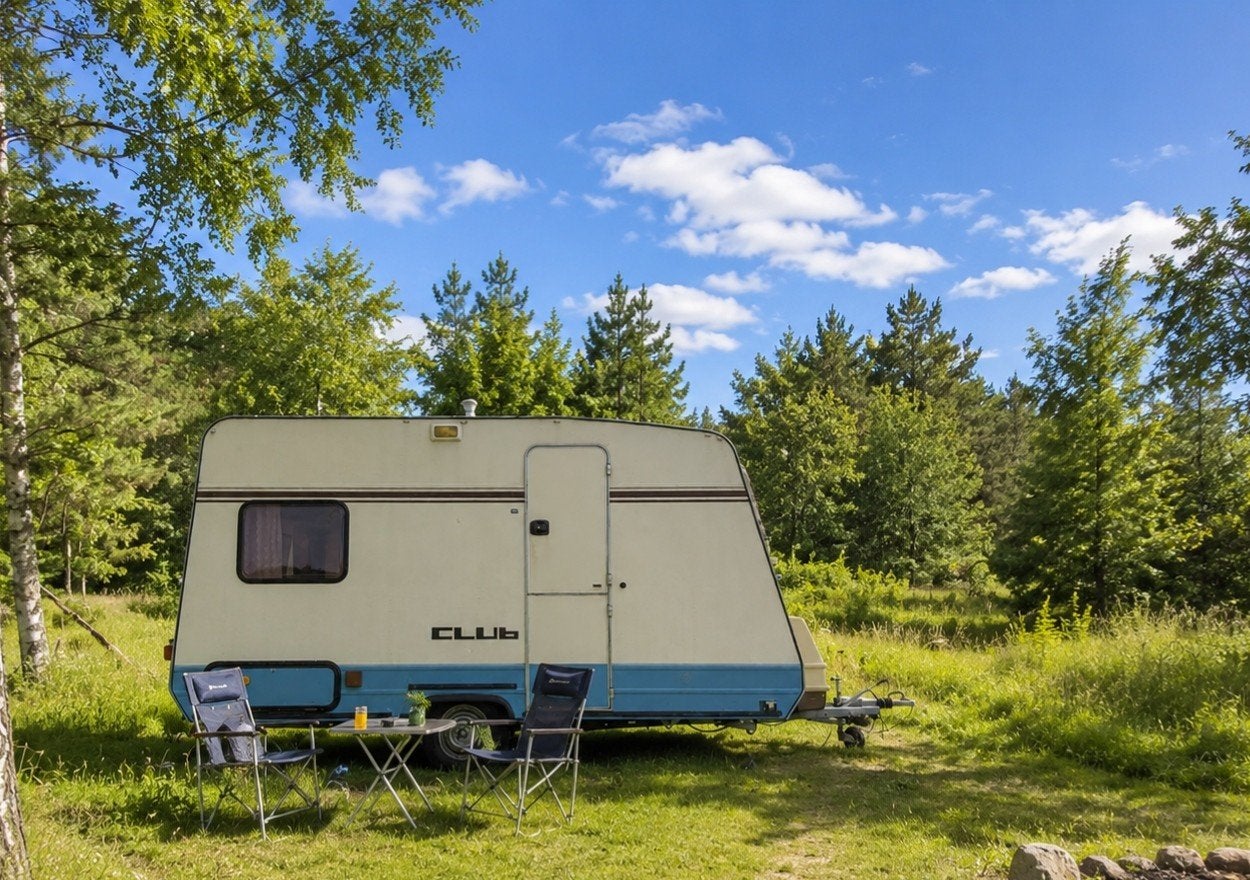 Bürstner Club Caravan uit 1985 met voortent, Vast bed, Voortentlamp, Particulier, Bürstner