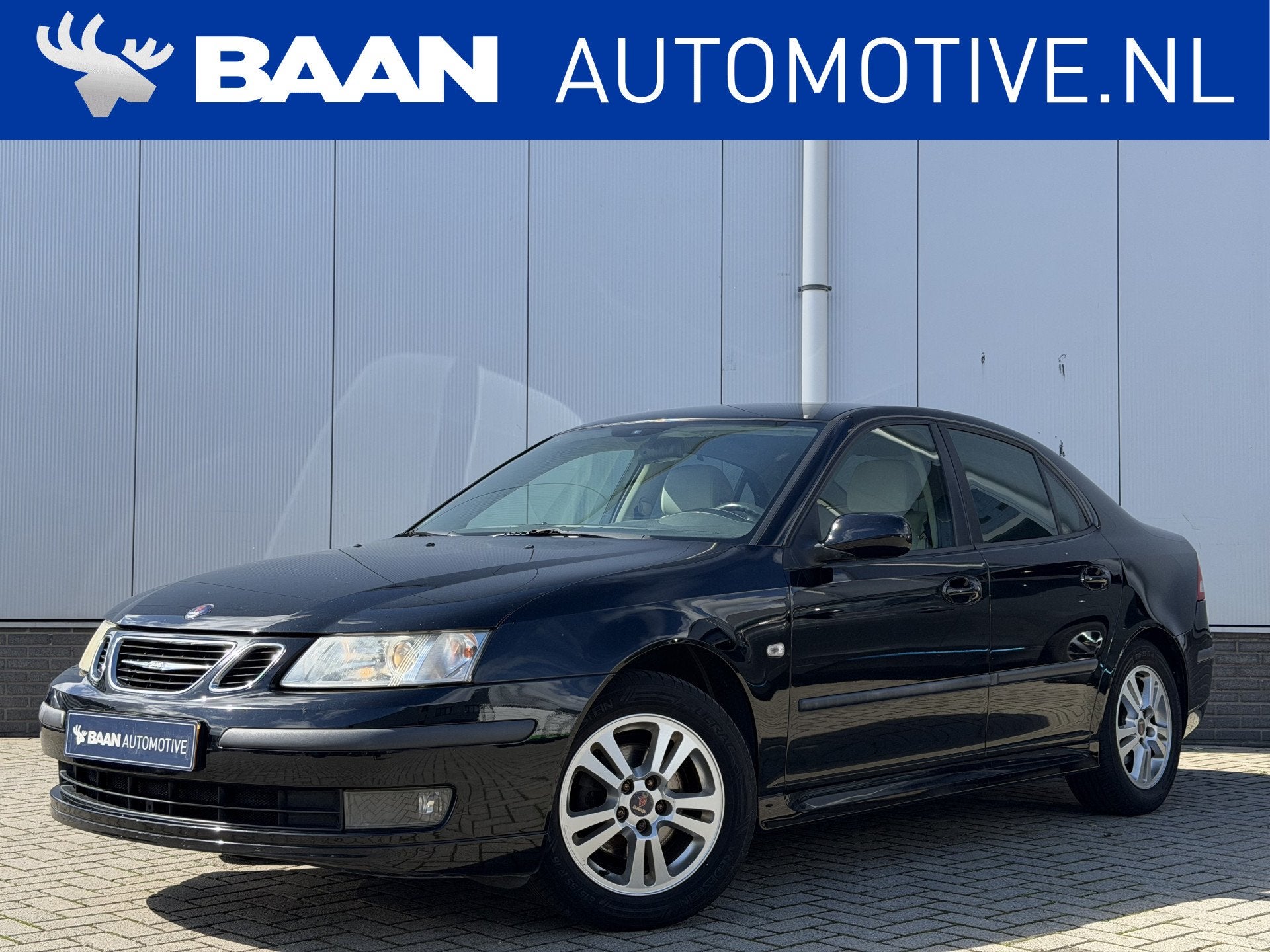 Saab 9-3 Sport Sedan 2.0t Business | Goed onderhouden |, Auto's, 1998 cc, Gebruikt, 4 cilinders, Zwart
