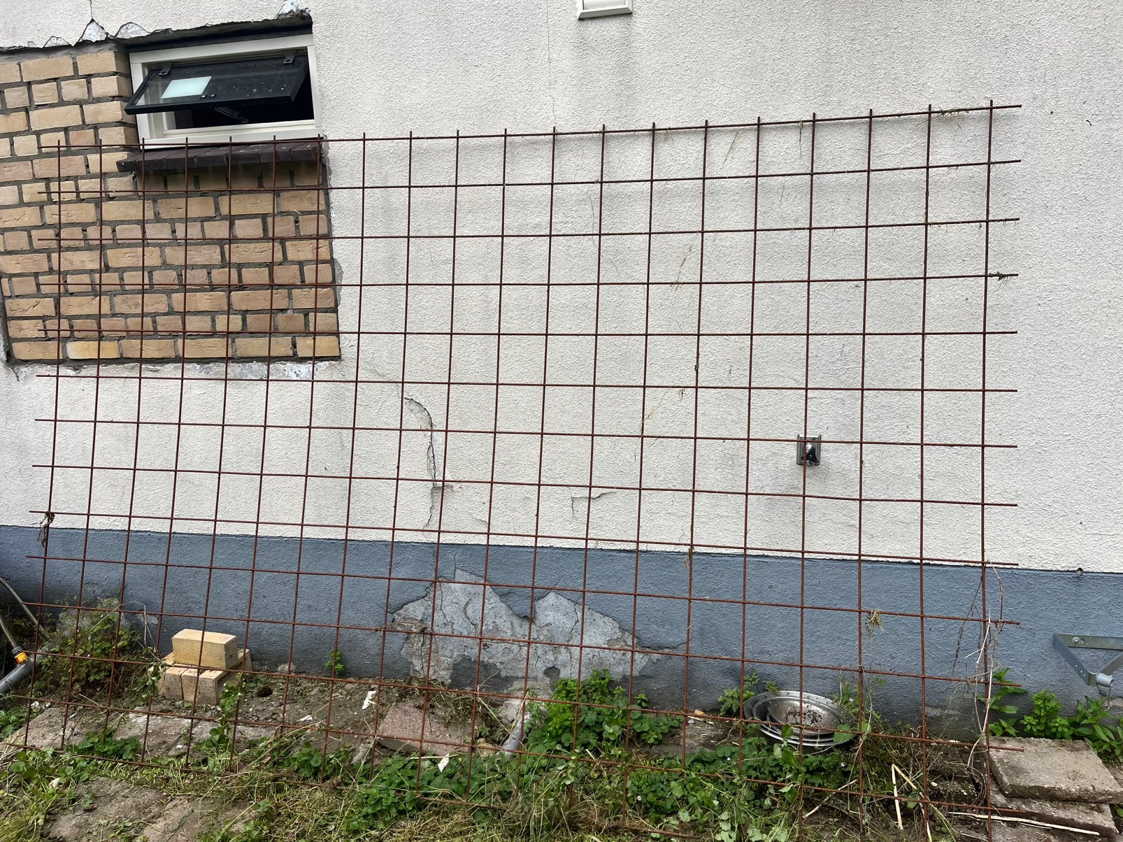 Bouwstaalmat beton ijzer, Ophalen, Zo goed als nieuw