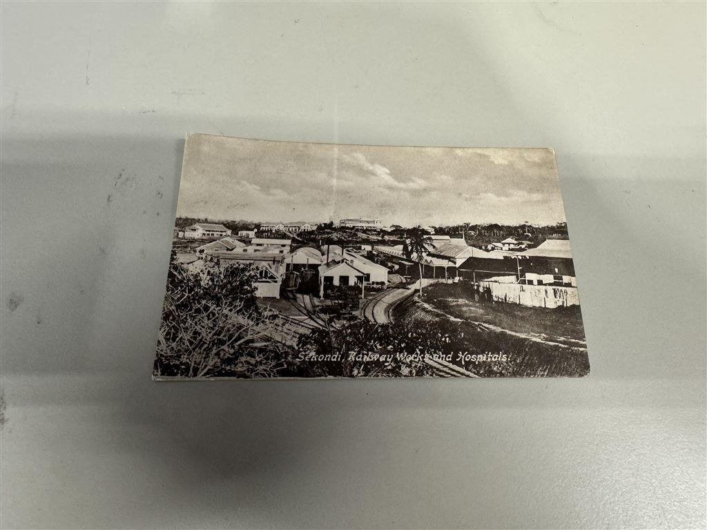 post kaart - Gold Coast Sekondi Railway Works & Hospitals Co, Ophalen of Verzenden, Voor 1920, Ongelopen, Frankrijk