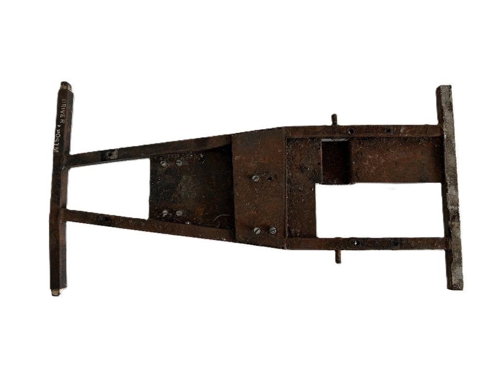 Vintagte stockcar chassis rc auto, Ophalen of Verzenden, Gebruikt, Onderdeel
