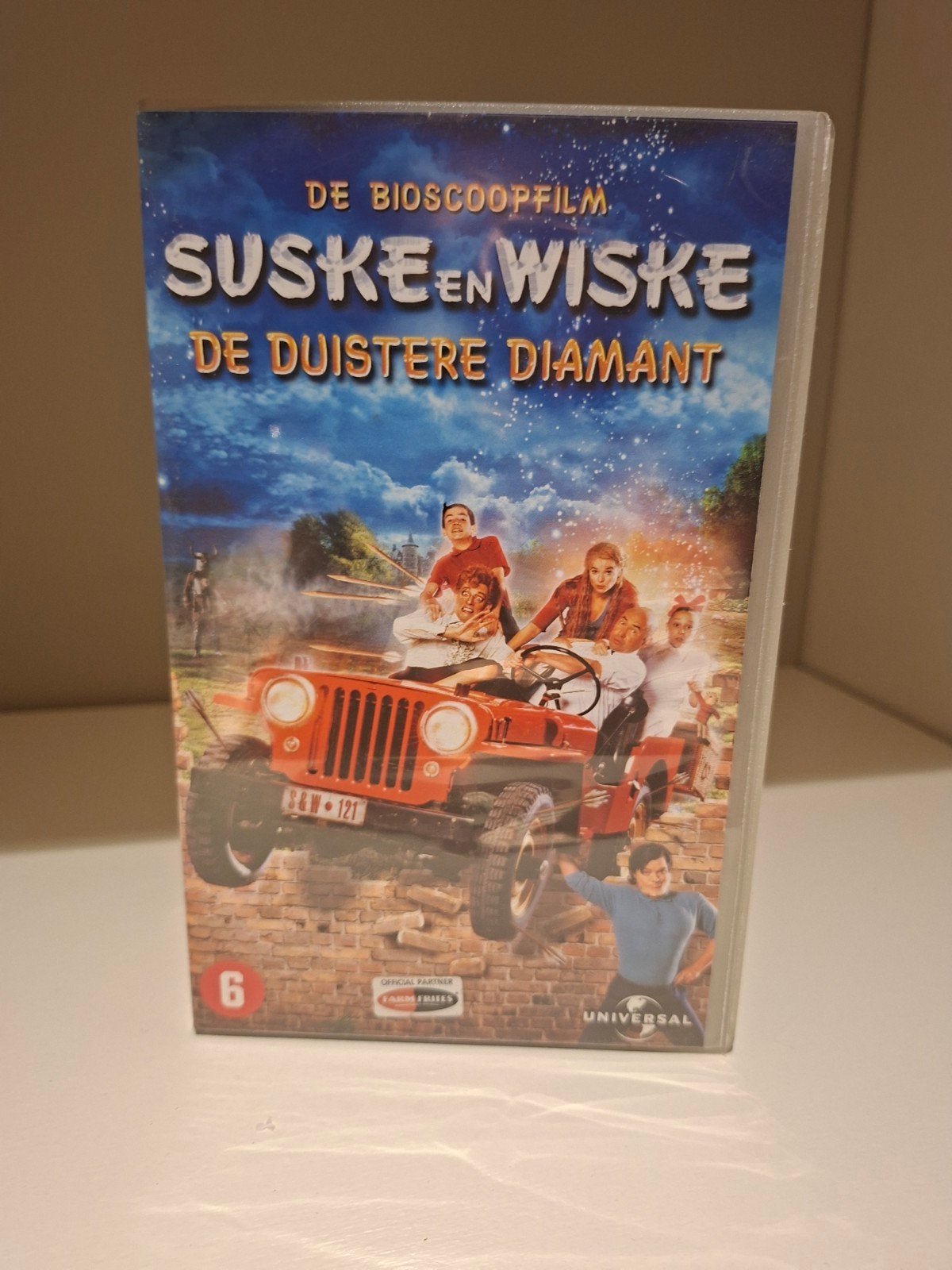 suske en wiske de duistere diamant, Ophalen of Verzenden, Suske en Wiske, Gebruikt, Boek of Spel
