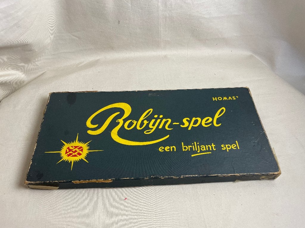 Homas robijnspel jaren 50, Een of twee spelers, Ophalen of Verzenden, Gebruikt, Homas