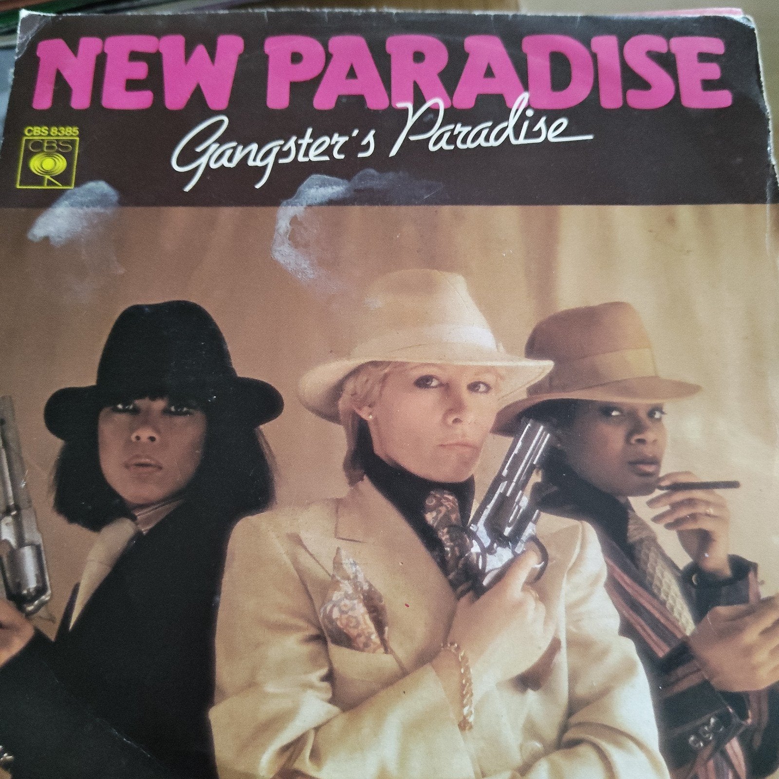 New Paradise - Gangster's Paradise (Vinyl Single), Gebruikt, 7 inch, Ophalen of Verzenden, Pop