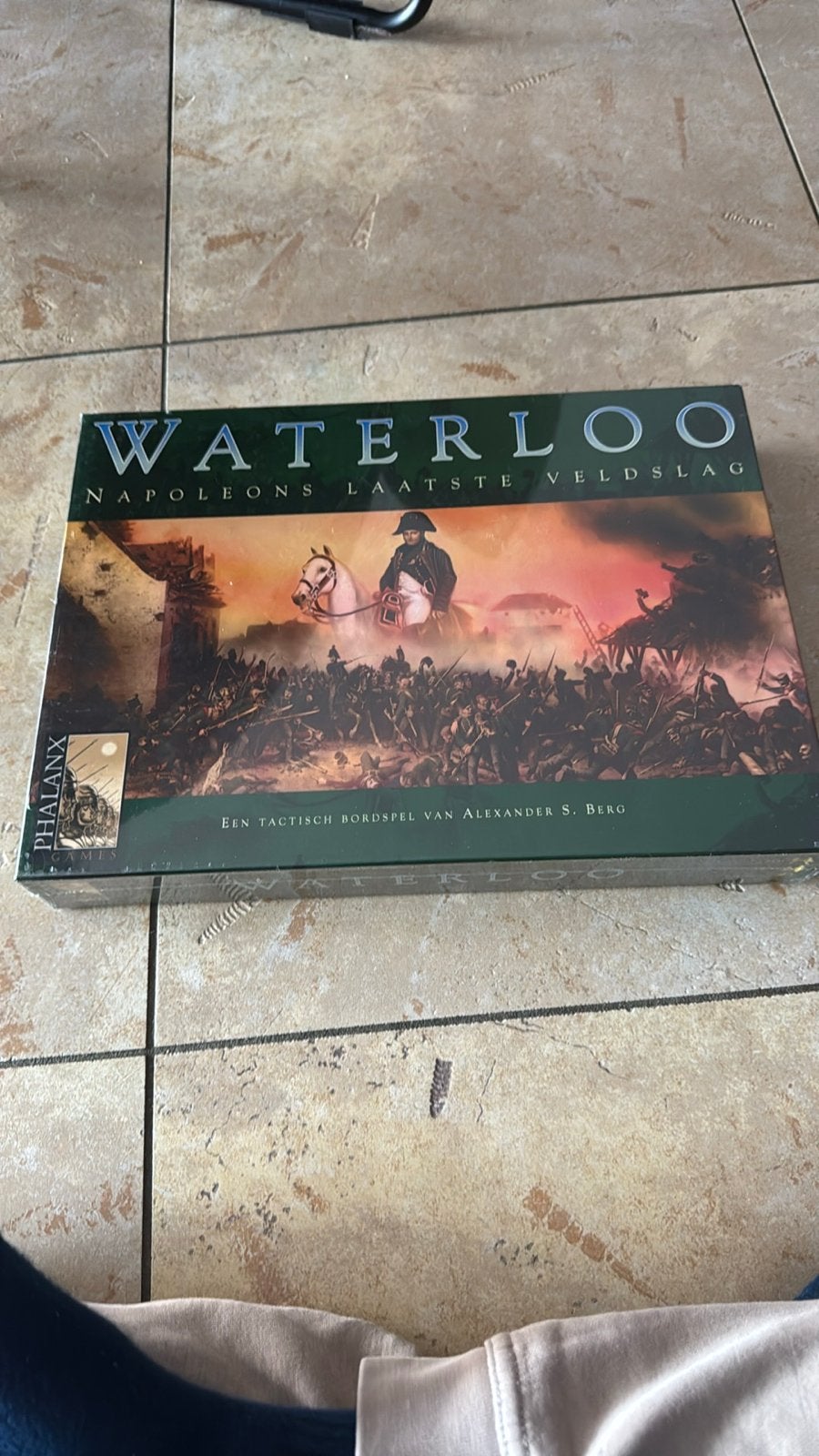 Waterloo: Napoleons Laatste Veldslag - Tactisch Bordspel, Drie of vier spelers, Ophalen of Verzenden, Zo goed als nieuw