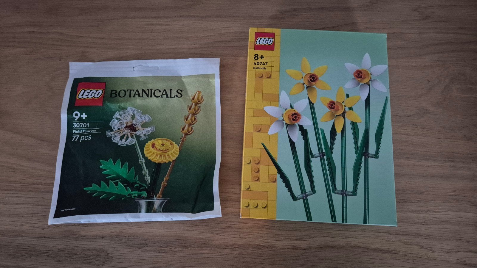 LEGO Botanicals: Wilde Bloemen (30701) & Narcissen (40747), Ophalen of Verzenden, Nieuw, Overige merken