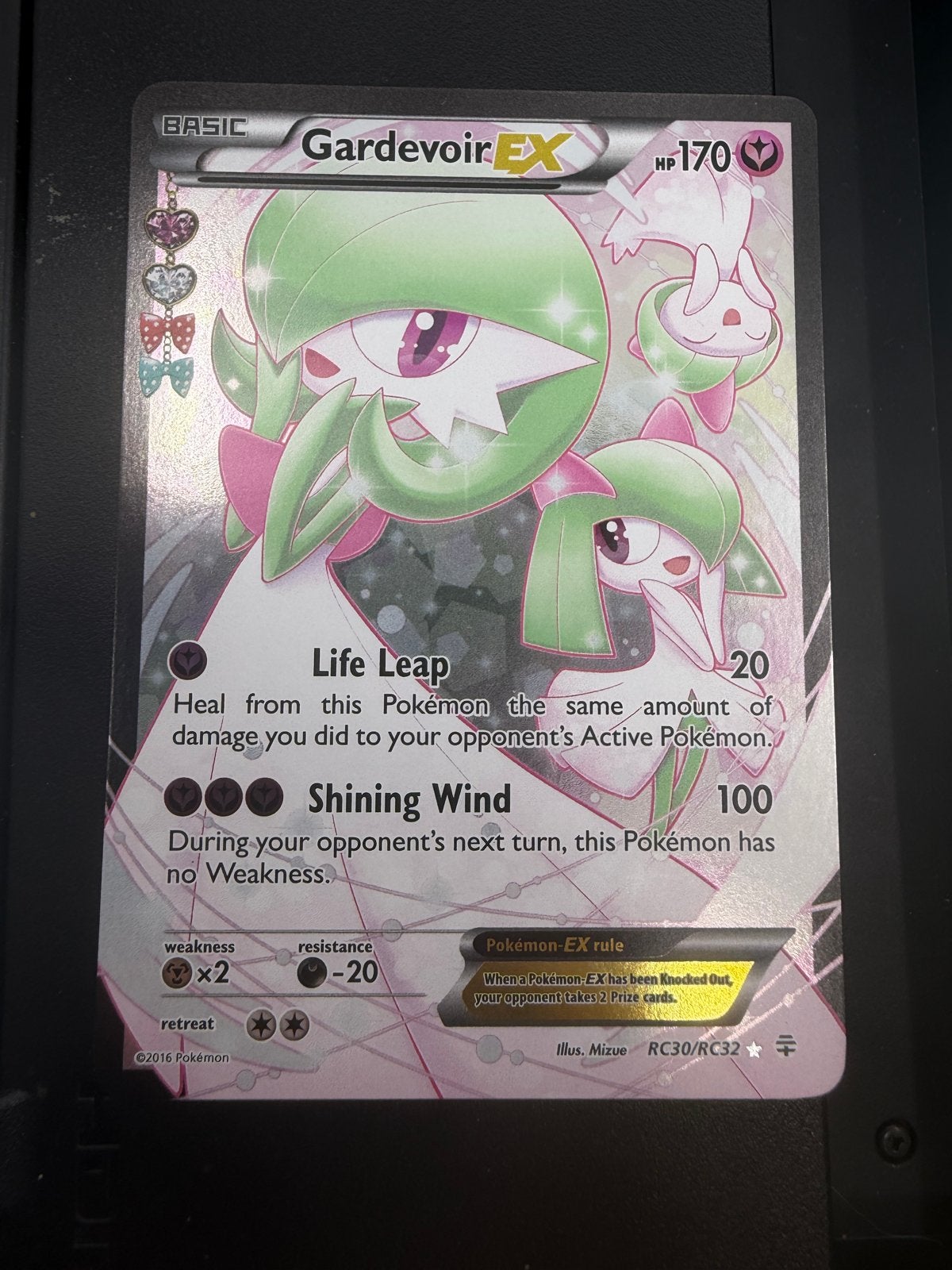 Pokémon Kaart Gardevoir EX RC30/RC32 Radiant Collection, Ophalen of Verzenden, Gebruikt, Losse kaart, Foil