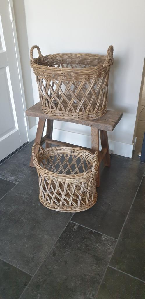 Hoffz, mandenset rotan, kruislings, Ophalen of Verzenden, Nieuw