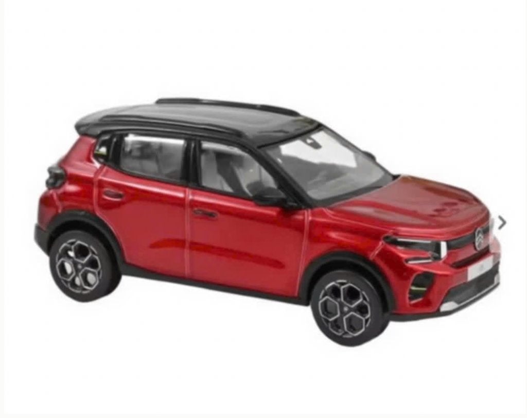 Citroen C3 2024 Rood / Zwart schaal 1/43 NOREV REF. 155310, Verzenden, Nieuw, Auto, Norev