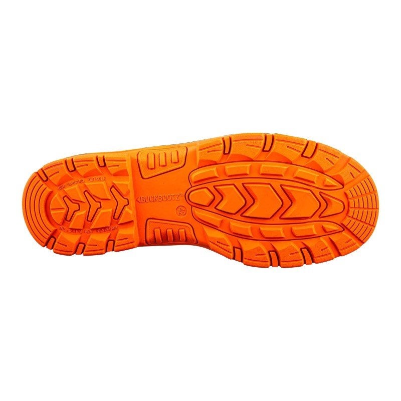 BuckBootz BVIZ2 S7S Waterdichte Werkschoenen Zwart/Oranje, Werkschoenendeal, Marktplaats@werkschoenendeal.nl, Zwart, Buckbootz