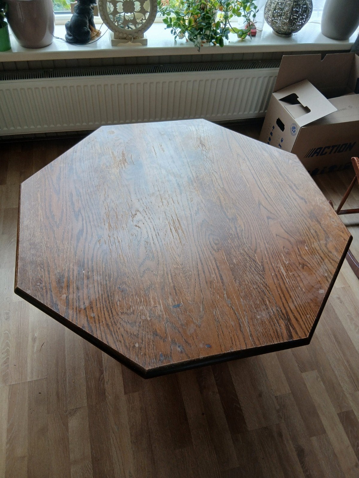 8-hoekige salontafel 100x100, Ophalen
