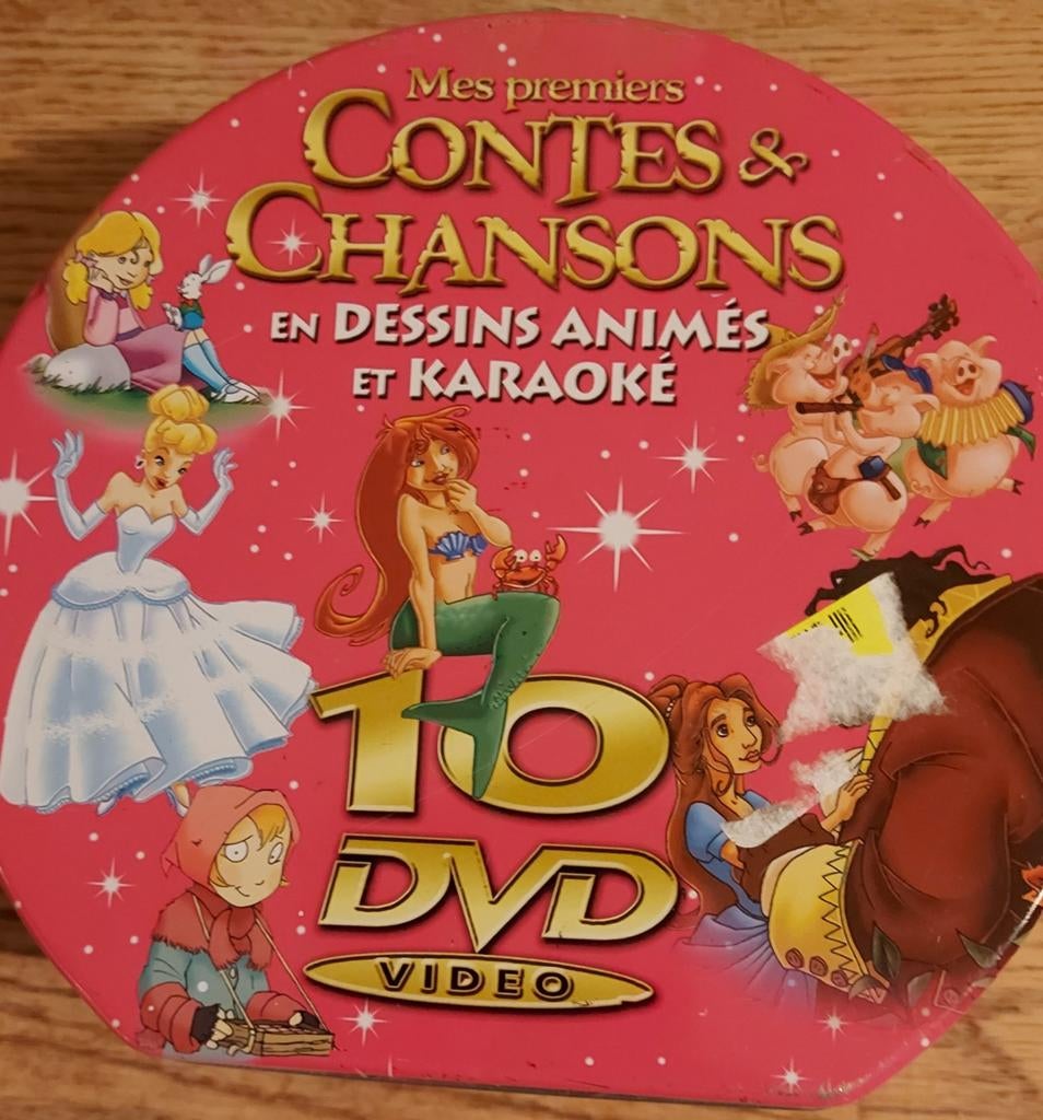 Mes Premiers Contes & Chansons - 10 DVD Boxset, Gebruikt, Alle leeftijden, Boxset, Ophalen of Verzenden