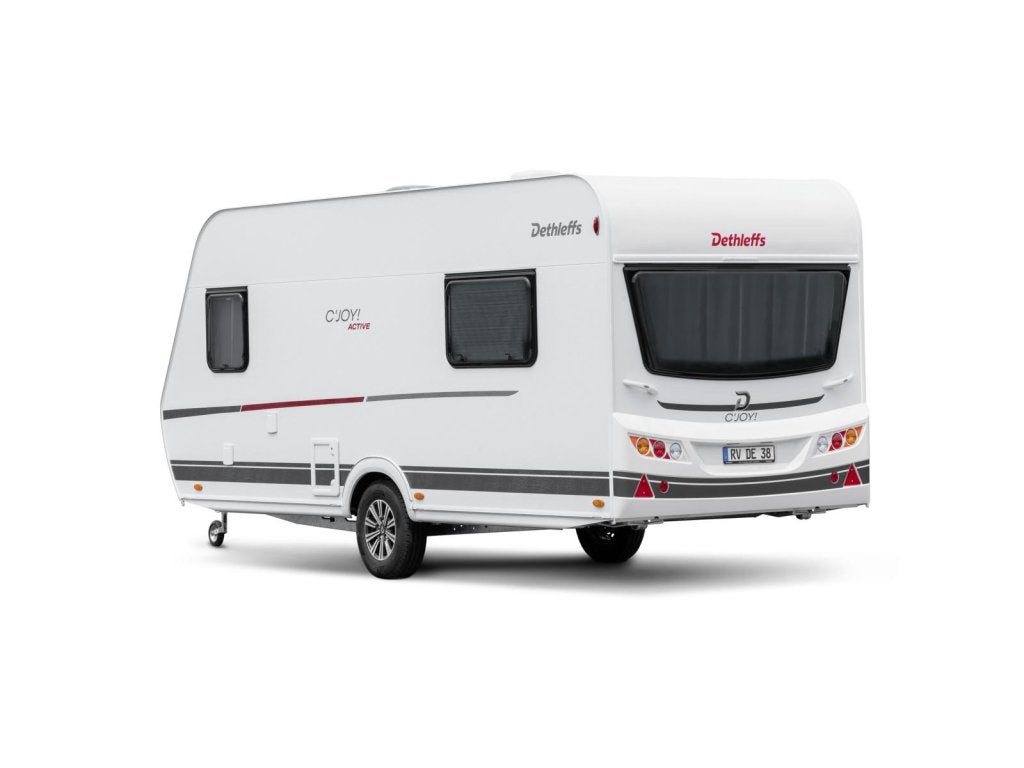 Dethleffs C'Joy Active 460 LE enkele bedden, bedverbr, Caravans en Kamperen, Serviceluik, Standaardzit, Bedrijf, Dethleffs