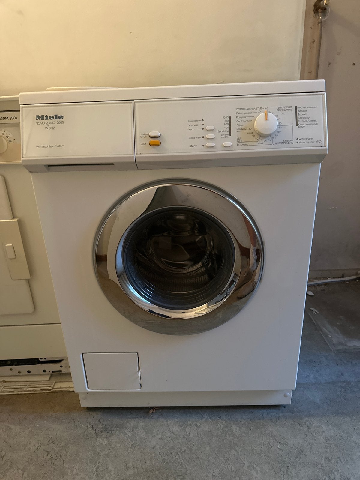 Miele Novotronic 2000 W 819 Wasmachine, Ophalen, Gebruikt, Voorlader, 85 tot 90 cm