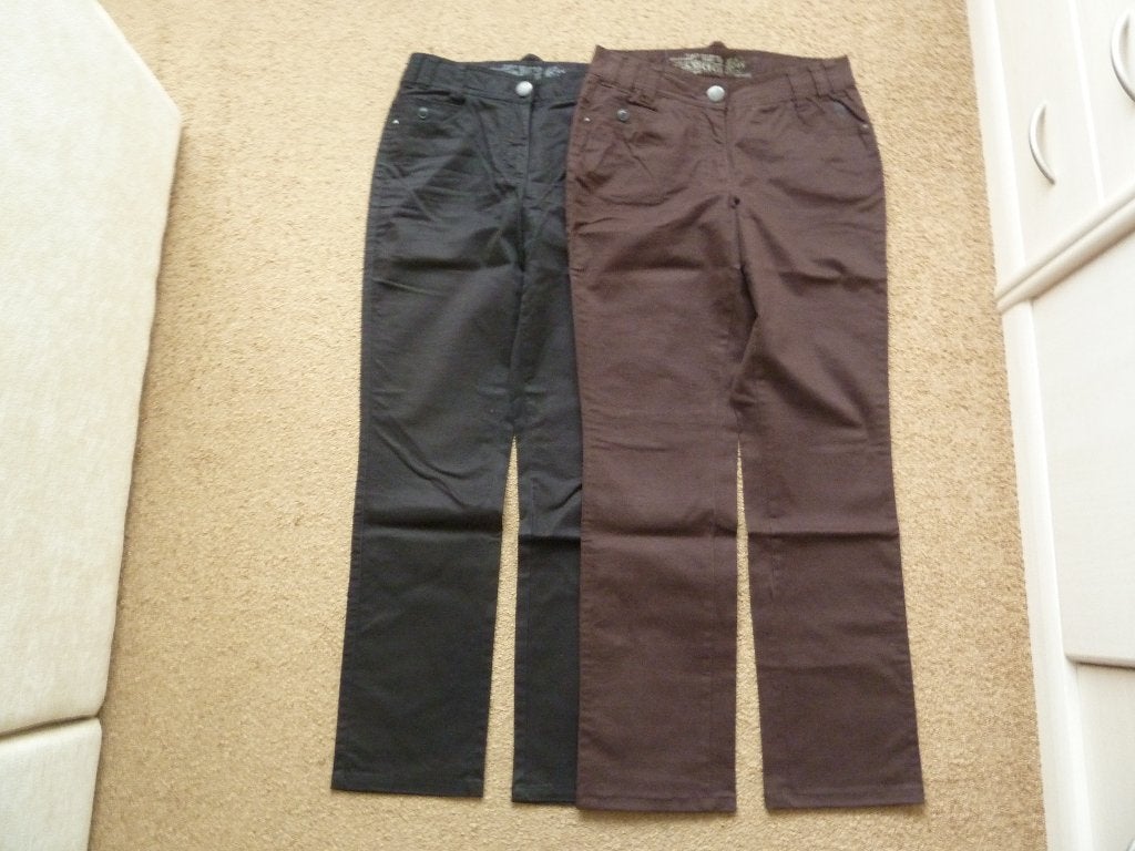 Cecil bruine en zwarte broek mt 36 splinternieuw, Bruin, Nieuw, Ophalen of Verzenden, Maat 36 (S)
