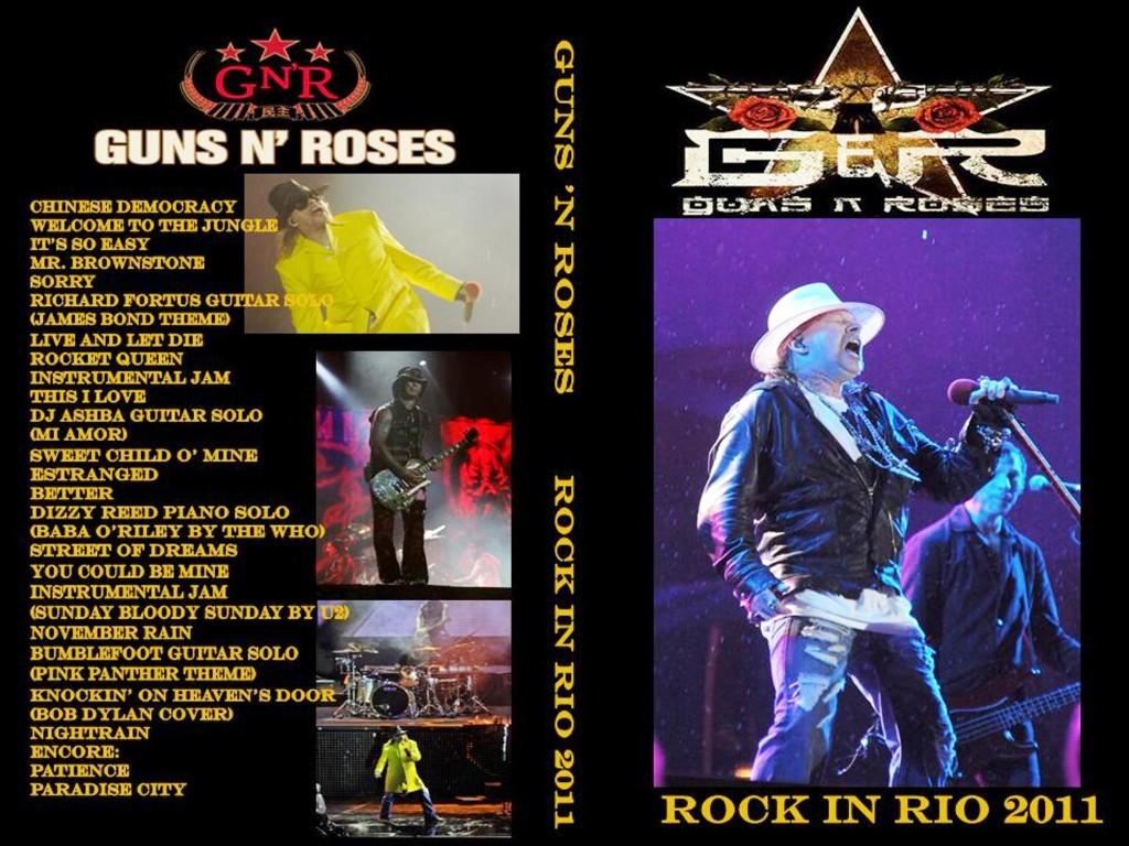 Guns'N' Roses Live in Rock in Rio 2011, Cd's en Dvd's, Dvd's | Muziek en Concerten, Nieuw in verpakking, Alle leeftijden, Verzenden