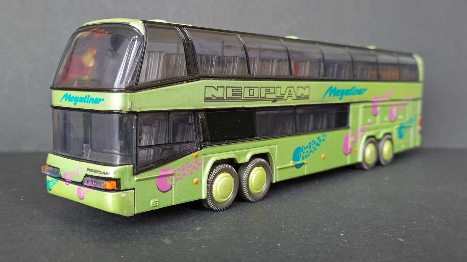Neoplan Megaliner bus 1:66 Quadriga Pol, Verzenden, ., Zo goed als nieuw, .