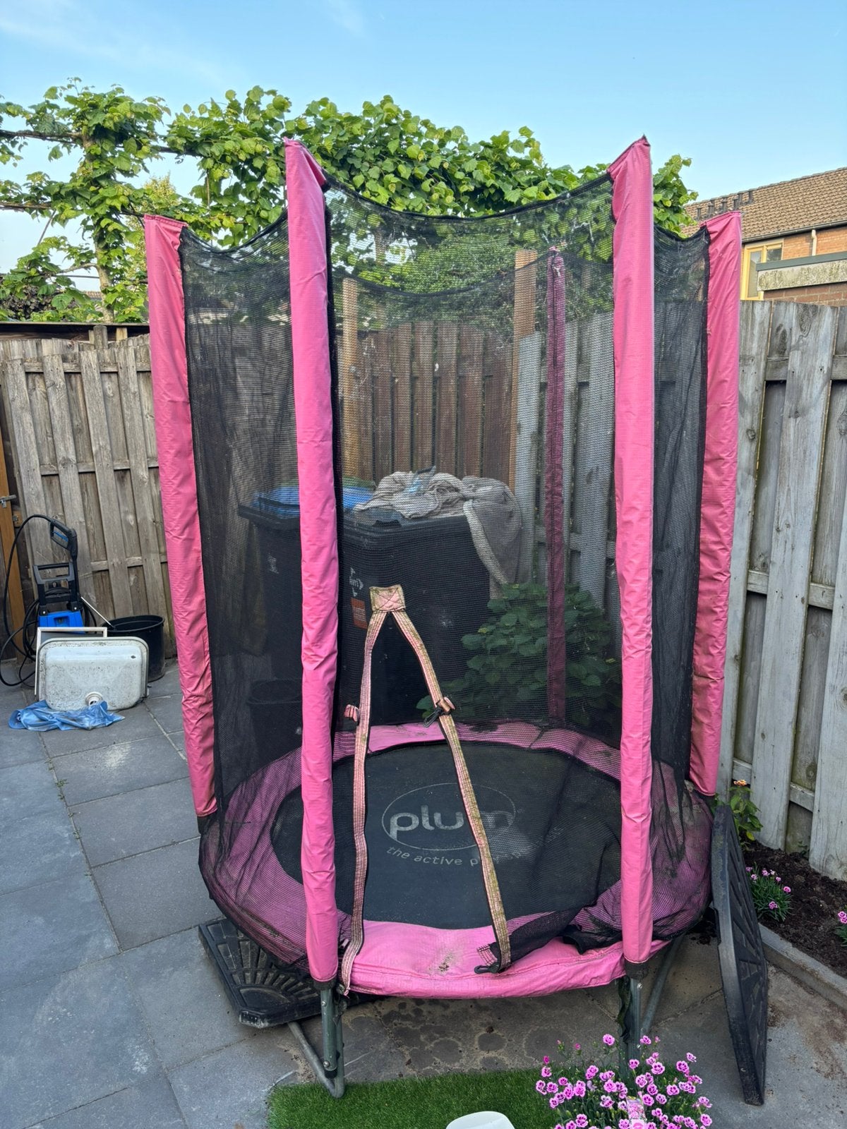 Plum trampoline, Kinderen en Baby's, Speelgoed | Buiten | Trampolines, Ophalen, Gebruikt