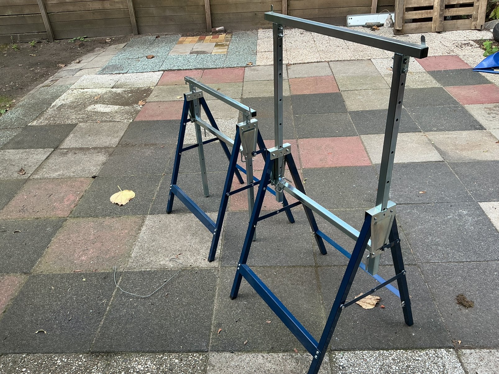 Schragen, steiger,werkbank, Ophalen, Nieuw, Overige typen, Minder dan 2 meter