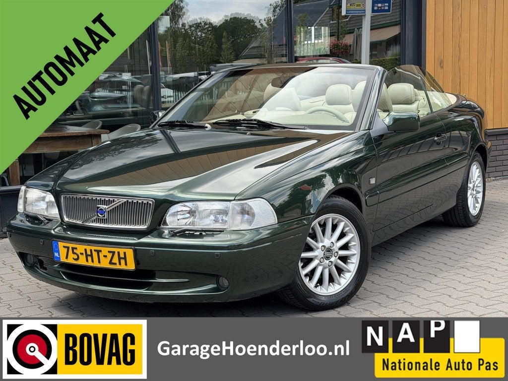 Volvo C70 Convertible 2.4 T NL Auto 144000km! Youngtimer net, Auto's, Volvo, C70, Gebruikt, Elektrische ramen, 4 stoelen