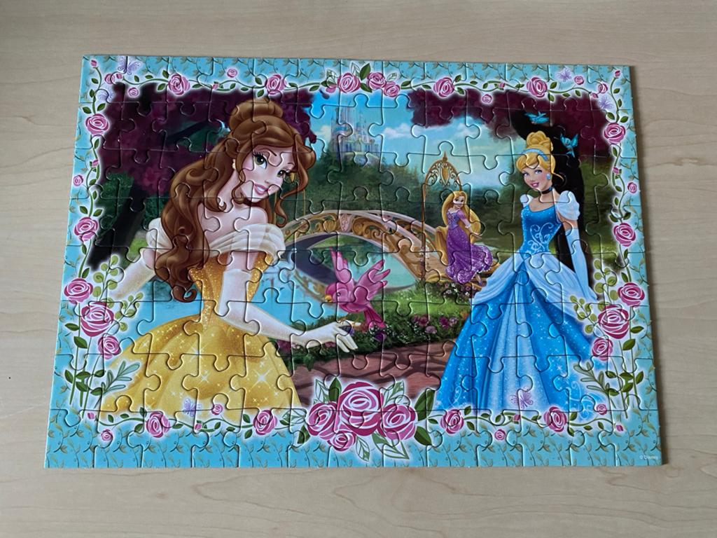 Disney Prinsessen Legpuzzel 100 stukjes - Jumbo, Ophalen of Verzenden, Gebruikt, 6 jaar of ouder