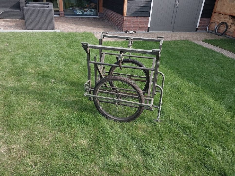 Unieke militaire brancardkar / brancardwagen, Ophalen, Landmacht, Nederland, Overige typen