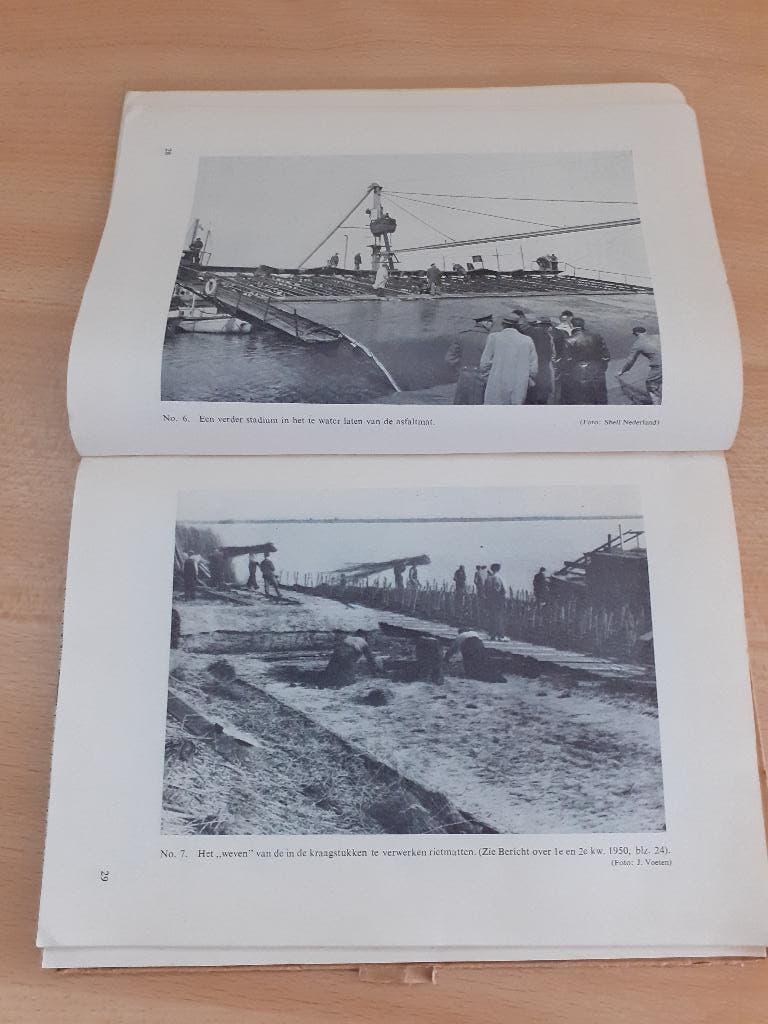 Driemaandelijks bericht betreffende de Zuiderzeewerken  1951, Boeken, Ophalen of Verzenden, 20e eeuw of later, Gelezen