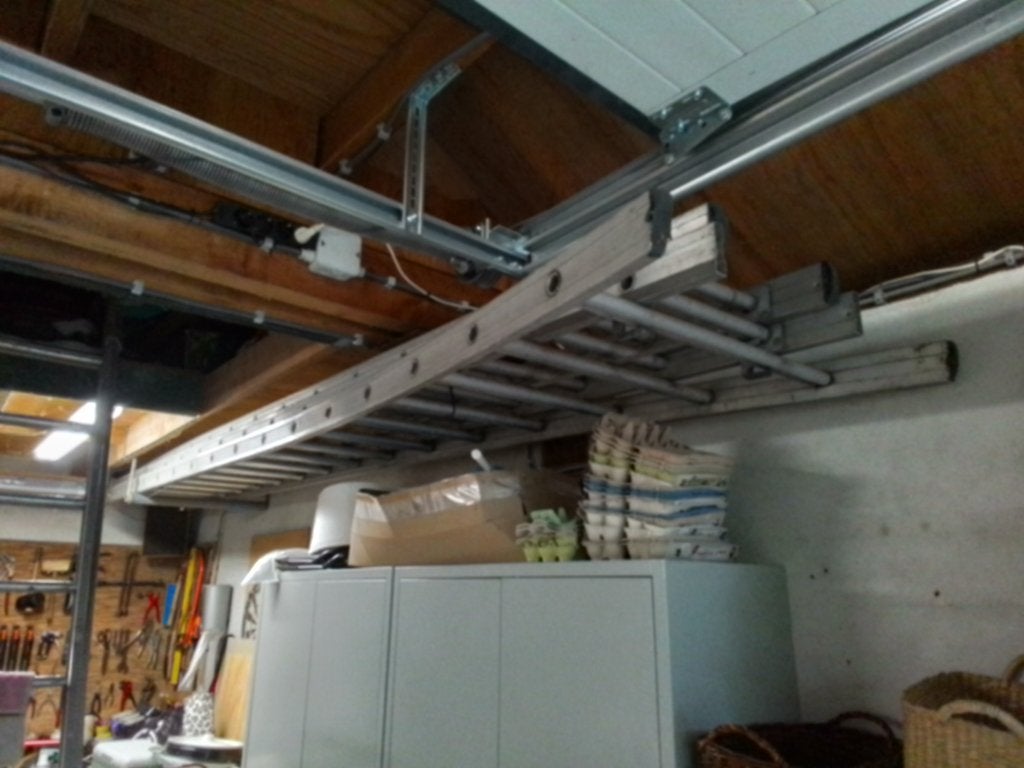 3 delige ladder, Doe-het-zelf en Verbouw, Ladders en Trappen, Ophalen, Gebruikt, Ladder, 4 meter of meer